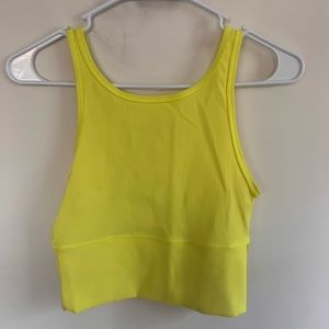 Lululemon Power pivot ribbed top size 6